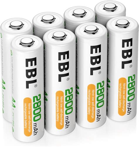 rechargeable batteries ebl